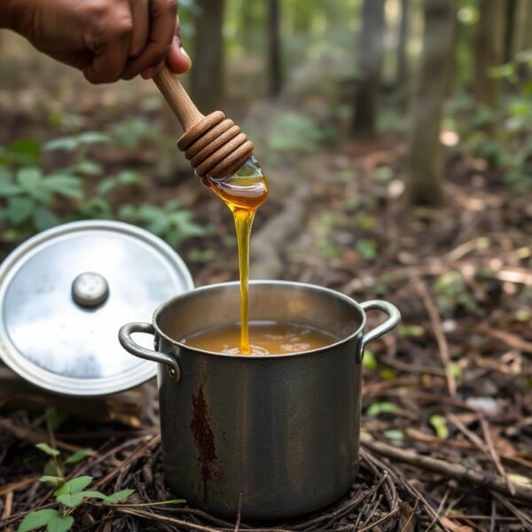 Nectar of Oshun: 4oz honey pot - Image 2
